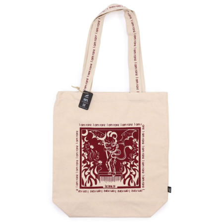 Sac fourre-tout Hop Hare - Je suis rare - Toile de coton 10 oz