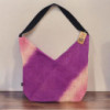 Sac fourre-tout en mélange doux - Fuchsia antique