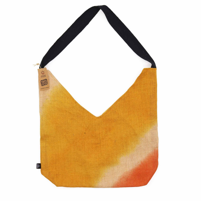 Sac fourre-tout en mélange doux - Curcuma