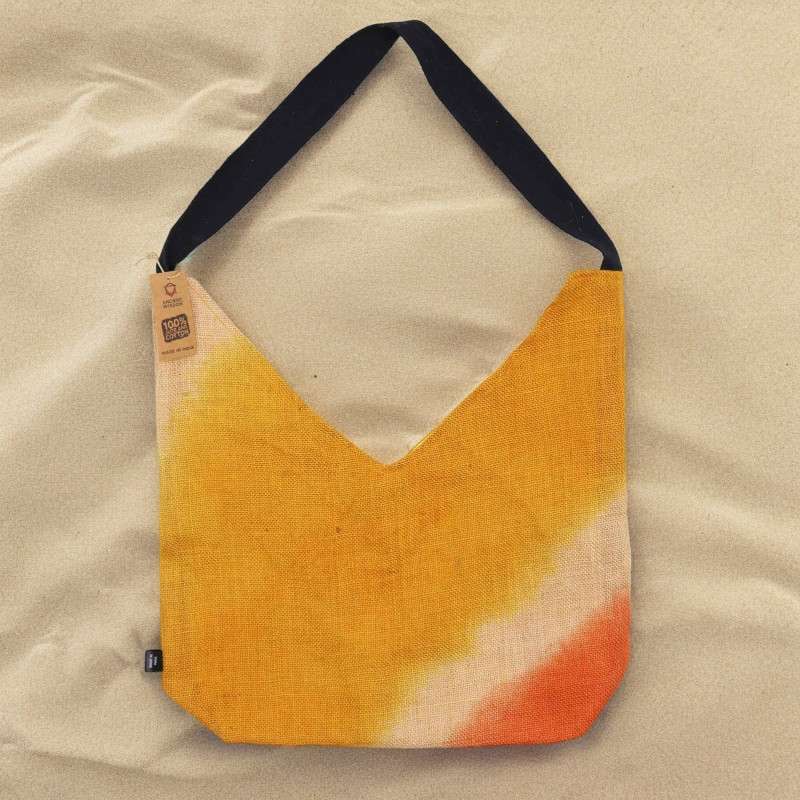 Sac fourre-tout en mélange doux - Curcuma