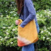 Sac fourre-tout en mélange doux - Curcuma