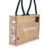 Grand sac en jute Hop Hare - Je suis courageux