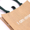 Grand sac en jute Hop Hare - Je suis brillant