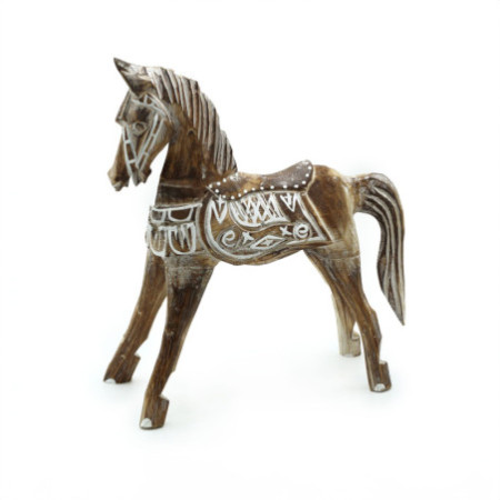 Cheval antique moyen 25 cm
