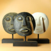 Masque décoratif tribal du Timor - Antique 27x20cm