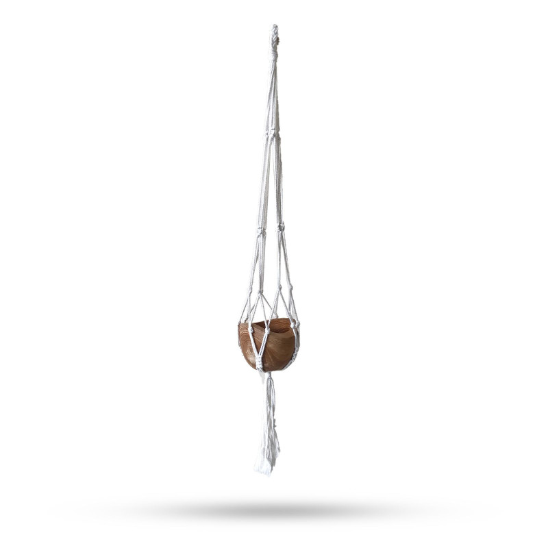 Manique en macramé classique - Natural Med Pot