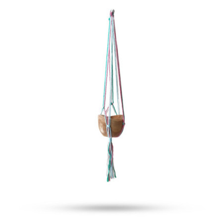 Manique en macramé classique - Tons pastels Terrace Med Pot