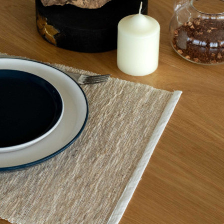 Set de table en racines de vétiver - Naturel