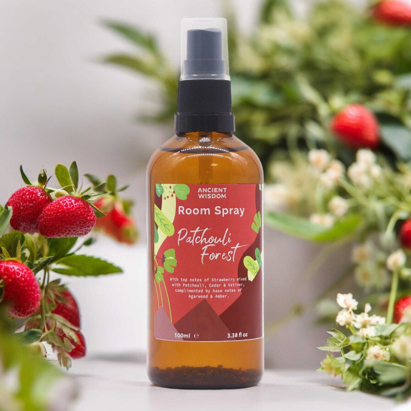 Spray d'ambiance d'été - Forêt de patchouli 100 ml