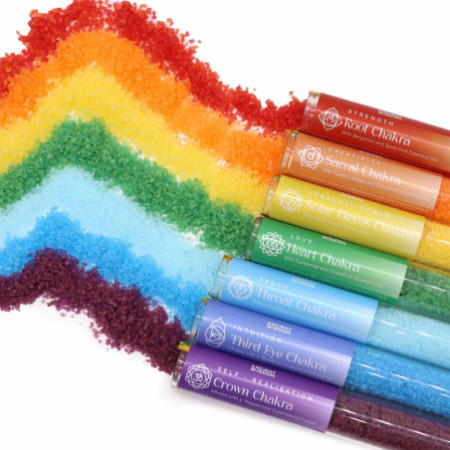 Sel de bain Chakra - Coffret cadeau de 7