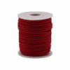 Rouleau de cordon pour pendentif - 2,5 mm x 45 m - Rouge A056