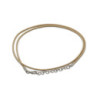 Lot de cordons cirés pour pendentifs - 2 mm x 55 cm - Assortis - Tan 117