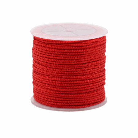 Rouleau de ficelle rouge en vrac - 2 mm x 25 m