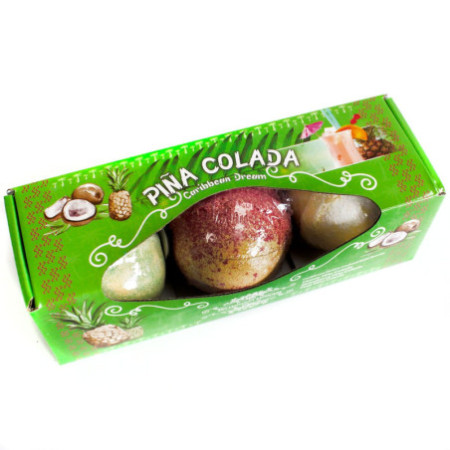 Ensemble de trois bombes de bain Piña Colada