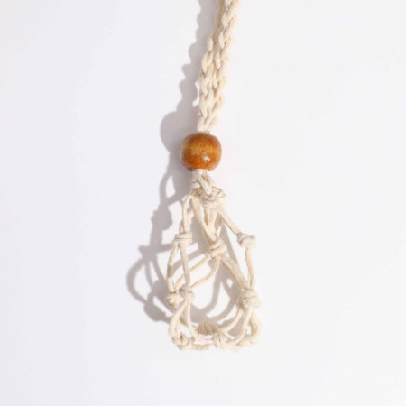 Collier en cristal et pierres précieuses, cordon de 45 cm (18 pouces) - Mélange de 11 couleurs