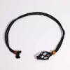 Collier en cristal et pierres précieuses, cordon de 45 cm (18 pouces) - Mélange de 11 couleurs