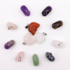 Pendentifs mini crânes en pierres précieuses (12 assortis) 20 x 15 mm