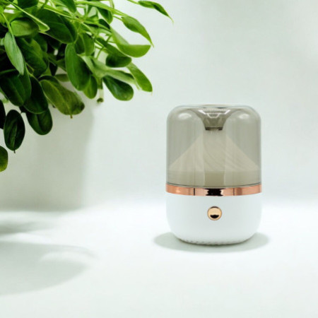 Diffuseur d'arômes urbain blanc et bronze - USB - Changement de couleur