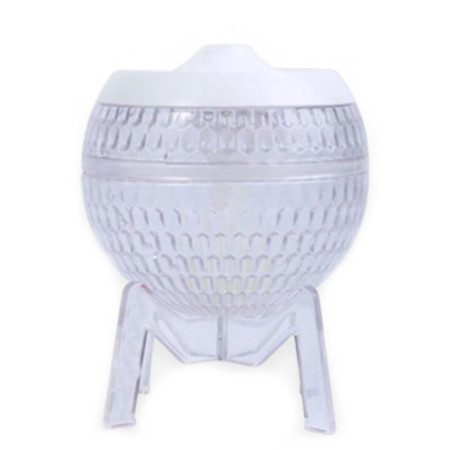 Humidificateur transparent Mondo Planet - USB - Changement de couleur (éclairage vers le bas)