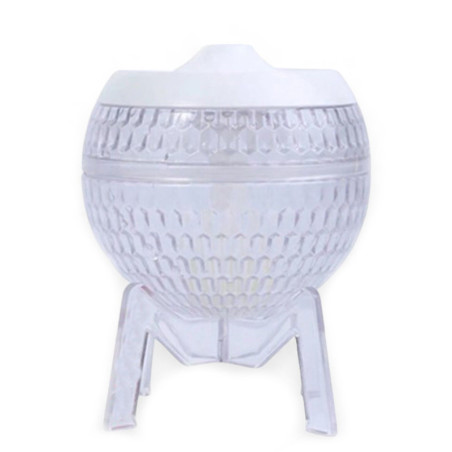 Humidificateur transparent Mondo Planet - USB - Changement de couleur (éclairage vers le bas)