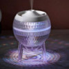 Humidificateur transparent Mondo Planet - USB - Changement de couleur (éclairage vers le bas)