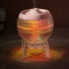 Humidificateur transparent Mondo Planet - USB - Changement de couleur (éclairage vers le bas)