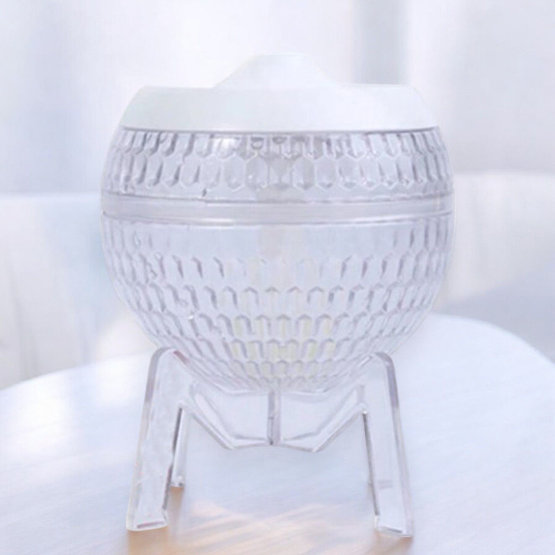Humidificateur transparent Mondo Planet - USB - Changement de couleur (éclairage vers le bas)