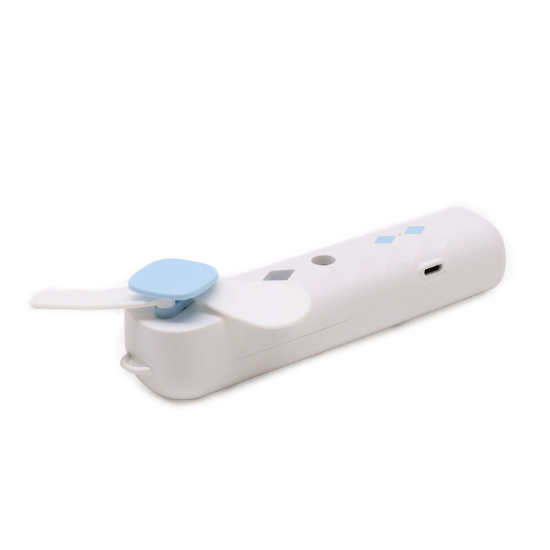 Ventilateur et spray pour le visage Nano Mist blanc - Rechargeable par USB