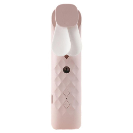 Ventilateur et spray pour le visage Pink Nano Mist - rechargeable par USB