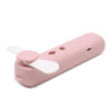 Ventilateur et spray pour le visage Pink Nano Mist - rechargeable par USB