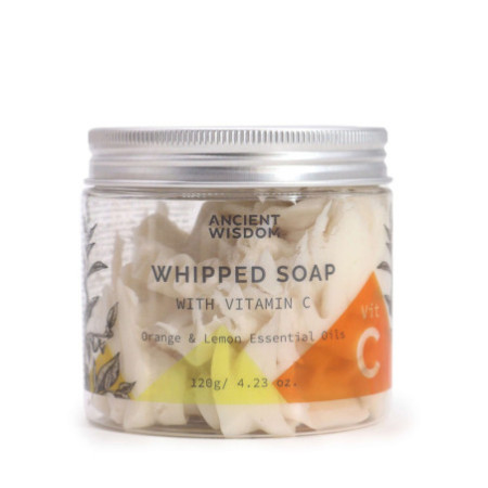 Savon fouetté aromathérapie à la vitamine C
