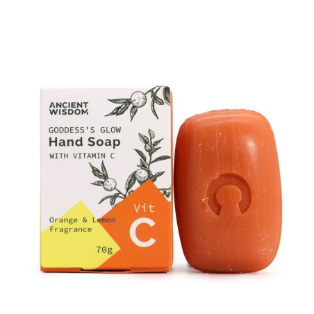 Savon éclaircissant pour les mains à la vitamine C et aux huiles essentielles