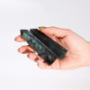Pointes de labradorite de Madagascar (environ 63-93 g 80 x 90 mm x 25 mm)