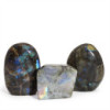 Pierres tombales en labradorite de Madagascar (environ 80-168 g 40-60 mm)