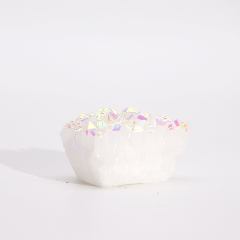 Petit quartz naturel amélioré - Quartz Aura Angel (environ 40-65 g 3,5-5 cm)