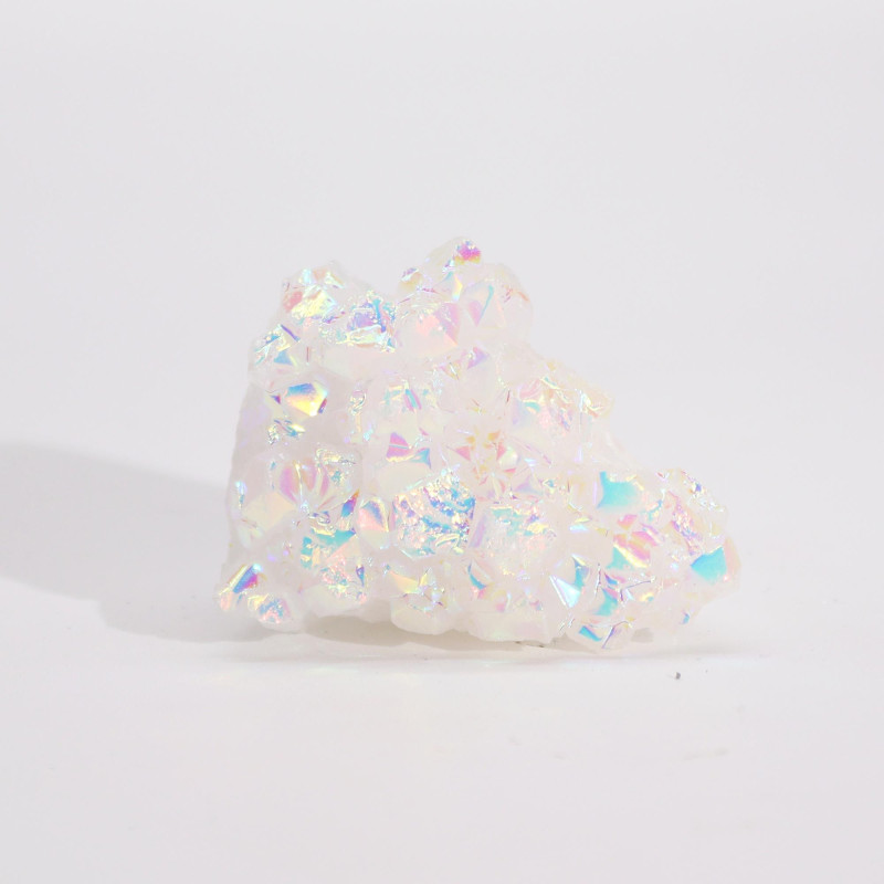 Petit quartz naturel amélioré - Quartz Aura Angel (environ 40-65 g 3,5-5 cm)