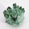 Amas de quartz naturel fabriqué - Quartz fantôme vert (environ 250-300 g 8 cm)