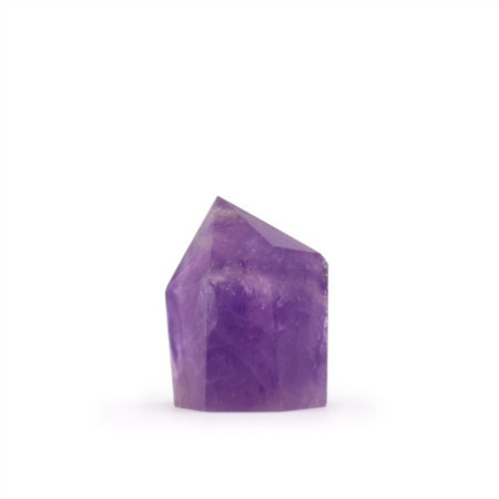 Petites pointes d'améthyste de couleur riche (environ 4 à 5,5 cm)