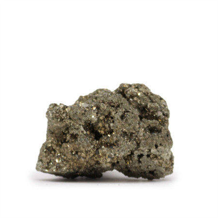 Pyrite péruvienne de première qualité, grande taille (environ 100-135 g, 55-65 mm)