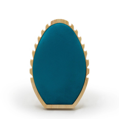 Petit présentoir à colliers ovale 19 x 13 cm