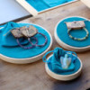 Ensemble de trois présentoirs ronds (10 cm, 15 cm, 20 cm)