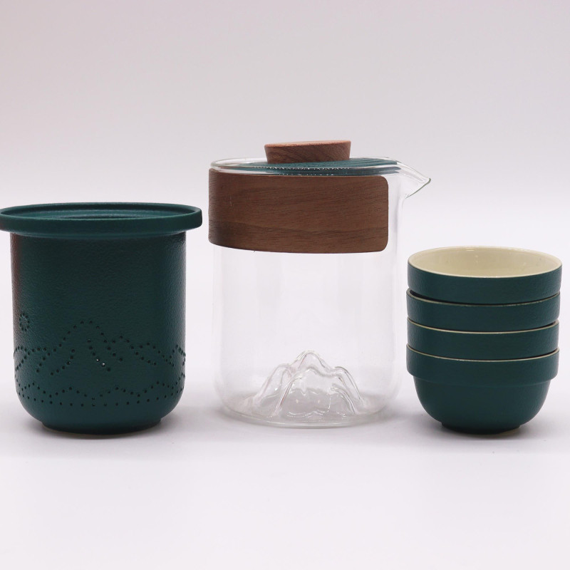 Coffret de théières de voyage Mountain - Four Friends - Pack de voyage