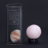 Planète en quartz rose sur un support Sola Goldstone - 40 mm