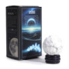 Planète en howlite blanche sur support Sola Goldstone - 40 mm (support 30 x 15 mm)