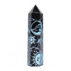 Pointes d'obsidienne noire (environ 60-70 g, 9 cm) - Mystic Story - Bleu ciel