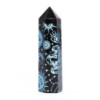 Pointes d'obsidienne noire (environ 60-70 g, 9 cm) - Mystic Story - Bleu ciel
