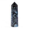 Pointes d'obsidienne noire (environ 60-70 g, 9 cm) - Mystic Story - Bleu ciel