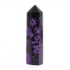 Pointes d'obsidienne noire (environ 60-70 g, 9 cm) - Mystic Story - Violet foncé