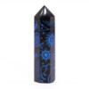 Pointes d'obsidienne noire (environ 60-70 g, 9 cm) - Mystic Story - Bleu nuit