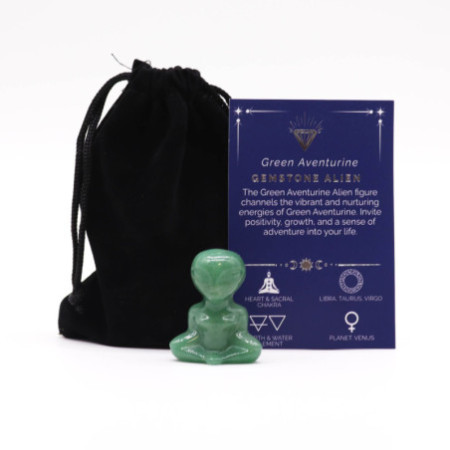 Pierre précieuse extraterrestre - Aventurine verte 40x30x15mm